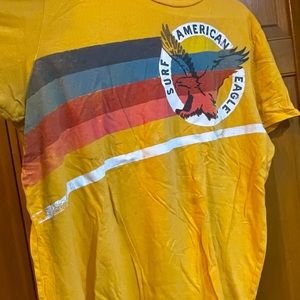Men’s XL Yellow American Eagle Shirt